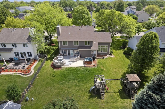 337 Aristocrat Dr, Bolingbrook, IL 60490 - aerial perspective of suburban area