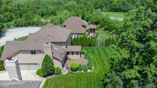 20825 Brookside Blvd, Olympia Fields, IL 60461 - aerial view of property and surrounding area