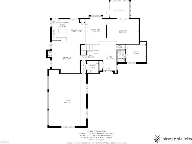 1224 Barclay Cir, Inverness, IL 60010 - home floor plan