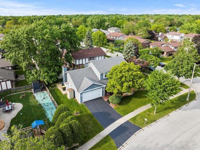 620 W 58th St, Westmont, IL 60559 - aerial view of residential area