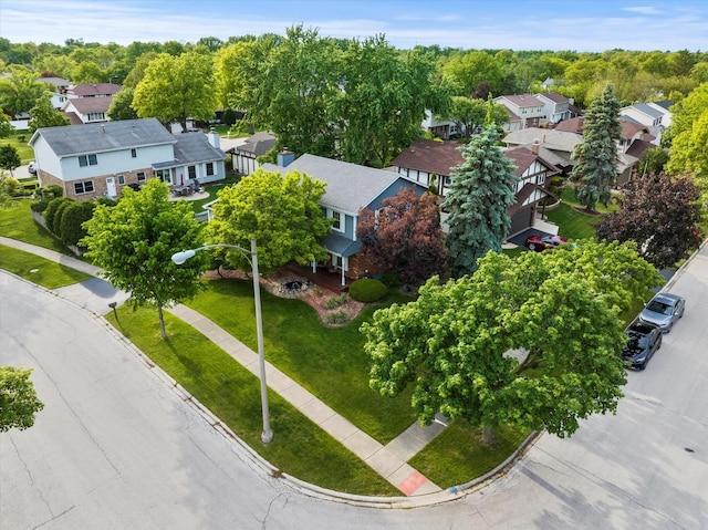 620 W 58th St, Westmont, IL 60559 - aerial perspective of suburban area