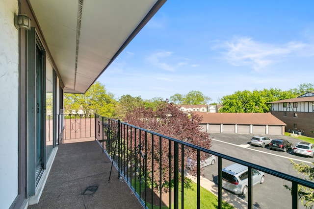 11015 S Theresa Cir Unit 3C, Palos Hills, IL 60465 - view of balcony