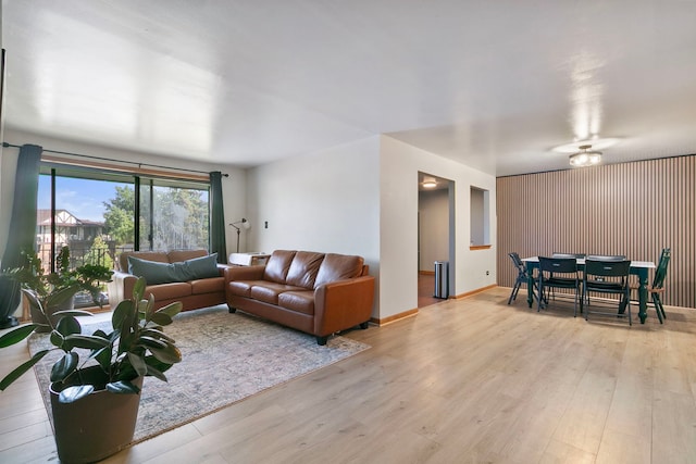 11015 S Theresa Cir Unit 3C, Palos Hills, IL 60465 - living room with light wood finished floors and a ceiling fan