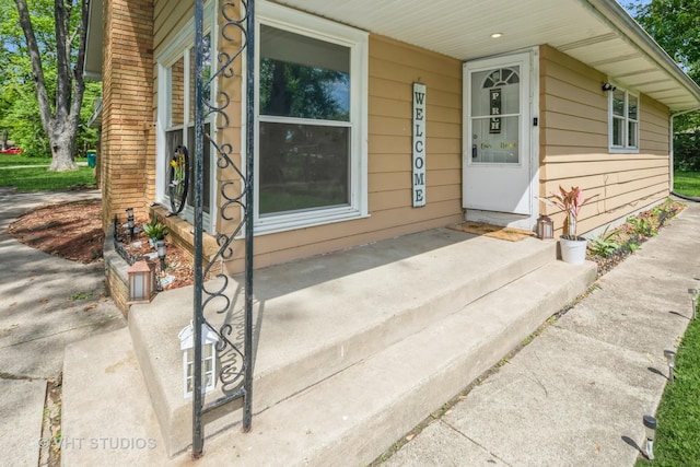 880 Marcella Rd, Merrillville, IN 46410 - entrance to property with covered porch