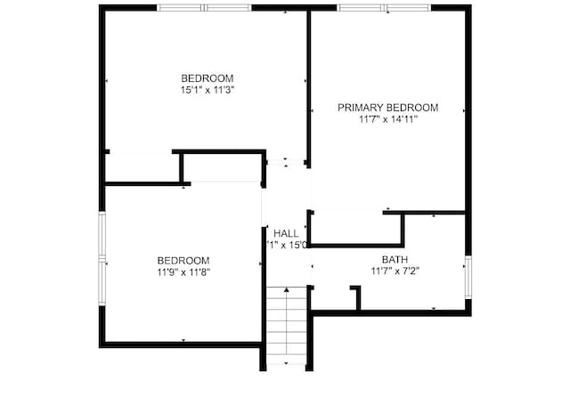 17121 Bernadine St, Lansing, IL 60438 - property floor plan