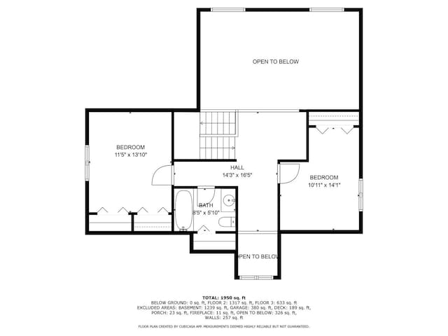 2260 Brookside Ct, Aurora, IL 60502 - floor plan / room layout