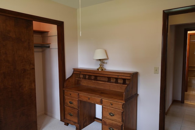 275 Hancock St, Clifton, IL 60927 - office space with baseboards and light tile patterned floors