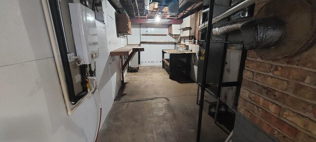 704 S Neltnor Blvd, West Chicago, IL 60185 - view of unfinished below grade area