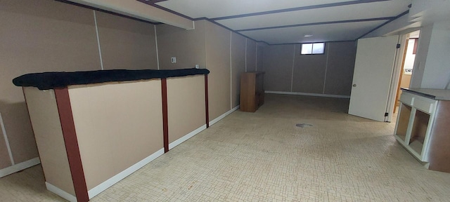 704 S Neltnor Blvd, West Chicago, IL 60185 - basement featuring baseboards