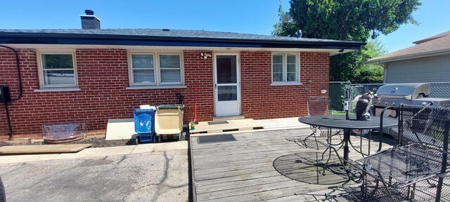 704 S Neltnor Blvd, West Chicago, IL 60185 - view of deck
