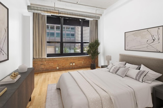 130 S Canal St Unit 216, Chicago, IL 60606 - bedroom featuring light wood-type flooring