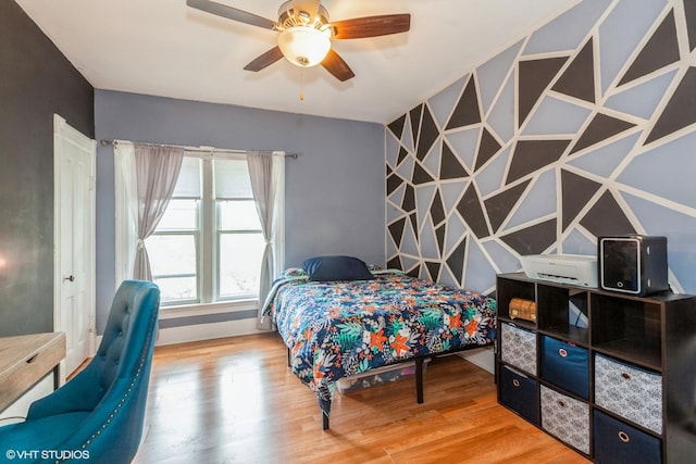 523 Spruce St, Aurora, IL 60506 - bedroom featuring wood finished floors