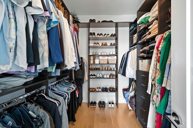 736 W Melrose St Unit 4W, Chicago, IL 60657 - spacious closet featuring light wood-style flooring