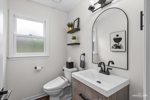 2255 University Dr, Naperville, IL 60565 - bathroom with vanity and toilet