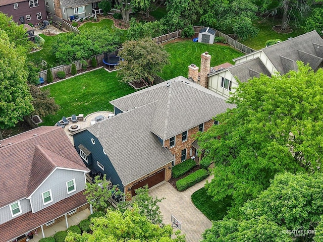 2255 University Dr, Naperville, IL 60565 - aerial view of residential area