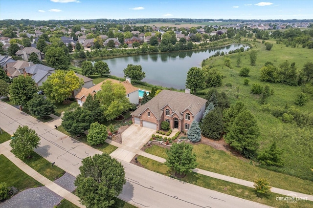 25700 Pastoral Dr, Plainfield, IL 60585 - aerial view of a large body of water