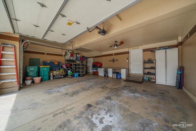 25700 Pastoral Dr, Plainfield, IL 60585 - garage with a garage door opener