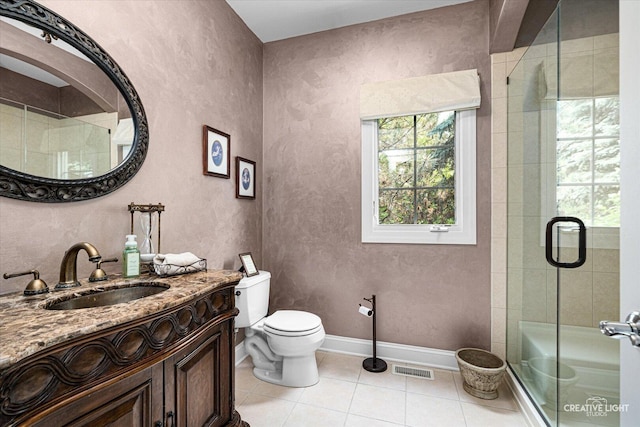 25700 Pastoral Dr, Plainfield, IL 60585 - bathroom with vanity and tile patterned floors