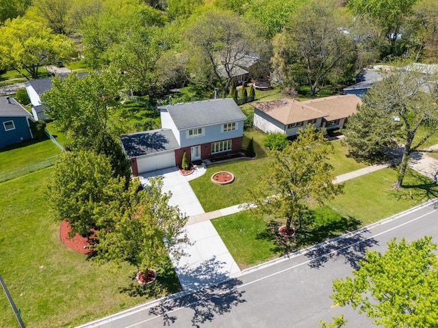 630 S Walnut Ln, Schaumburg, IL 60193 - aerial view of property and surrounding area