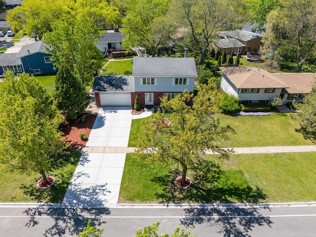 630 S Walnut Ln, Schaumburg, IL 60193 - aerial view of residential area