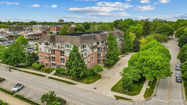 100 N River Ln Unit 409, Geneva, IL 60134 - drone / aerial view