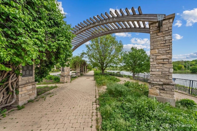 100 N River Ln Unit 409, Geneva, IL 60134 - surrounding community featuring a water view