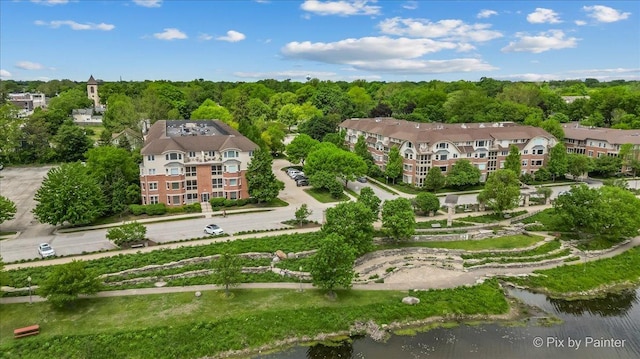 100 N River Ln Unit 409, Geneva, IL 60134 - aerial overview of property's location featuring a nearby body of water
