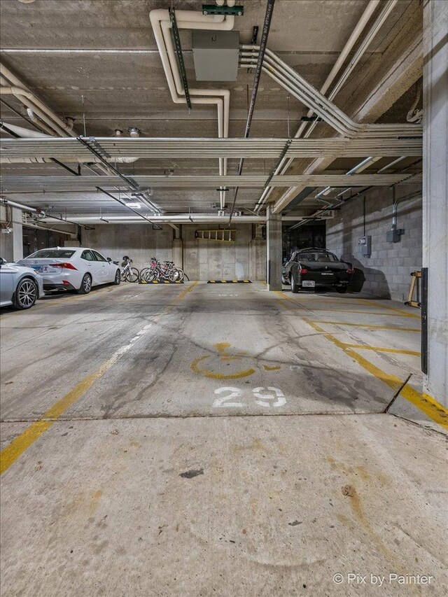 100 N River Ln Unit 409, Geneva, IL 60134 - view of parking deck