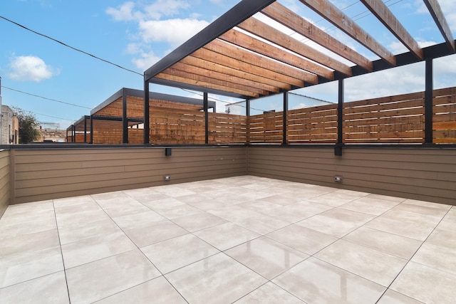 2049 W Race Ave, Chicago, IL 60612 - view of patio / terrace featuring a pergola