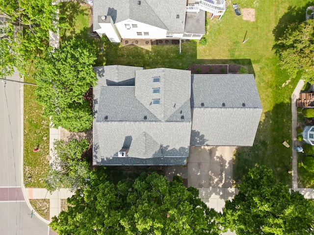 24202 W Commercial St, Plainfield, IL 60544 - aerial view of property and surrounding area