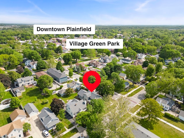 24202 W Commercial St, Plainfield, IL 60544 - aerial view of residential area