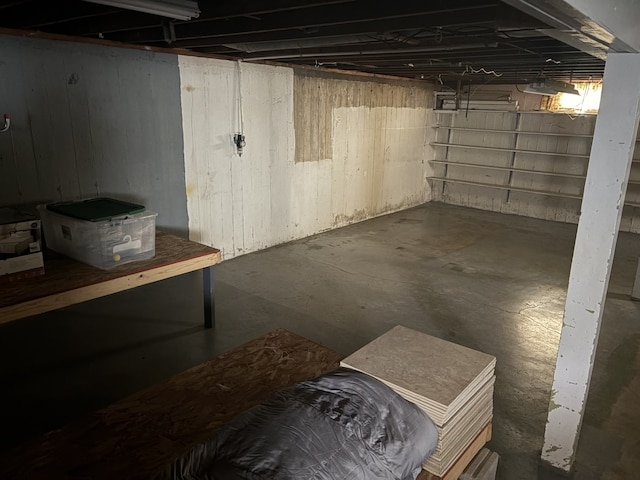 206 E Front St, Granville, IL 61326 - view of unfinished basement