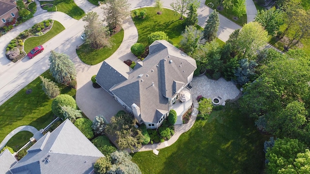5 Todor Ct, Burr Ridge, IL 60527 - aerial view of property and surrounding area
