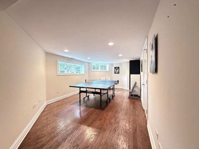 5 Todor Ct, Burr Ridge, IL 60527 - playroom featuring recessed lighting, wood finished floors, and baseboards