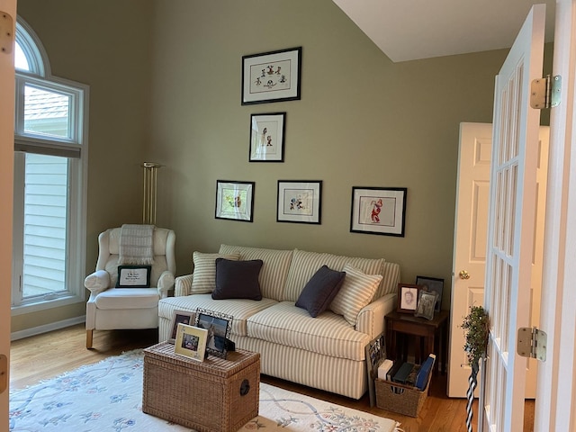 1312 Galloway Dr, Woodstock, IL 60098 - living area with wood finished floors