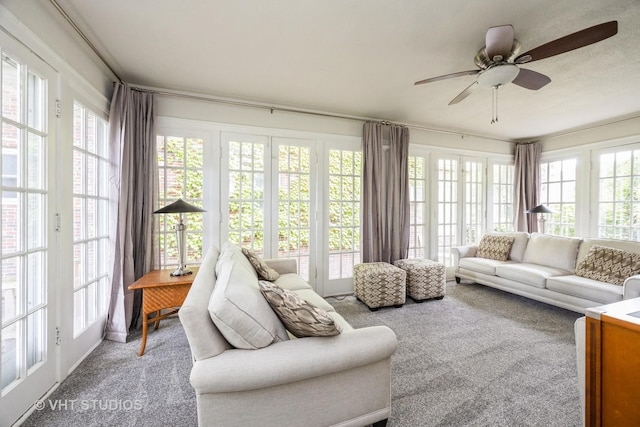 944 Fair Oaks Ave, Oak Park, IL 60302 - sunroom with french doors and healthy amount of natural light