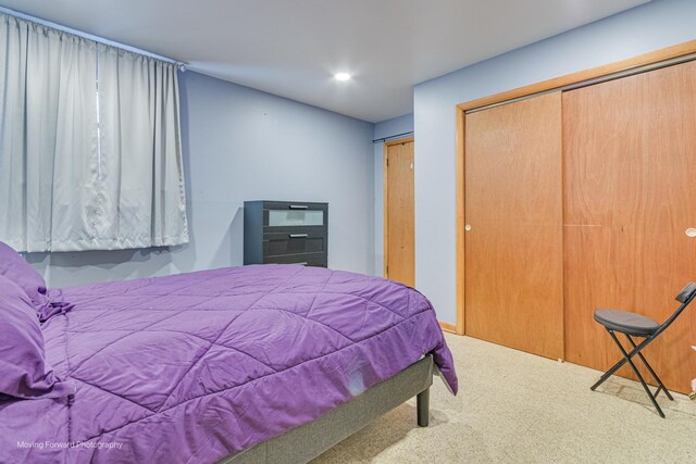 4536 W 79th Pl, Chicago, IL 60652 - bedroom featuring carpet floors and recessed lighting