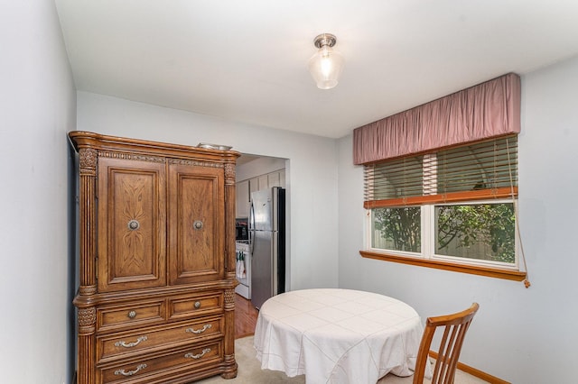 26244 S Cherry Ln, Monee, IL 60449 - dining space featuring baseboards and carpet