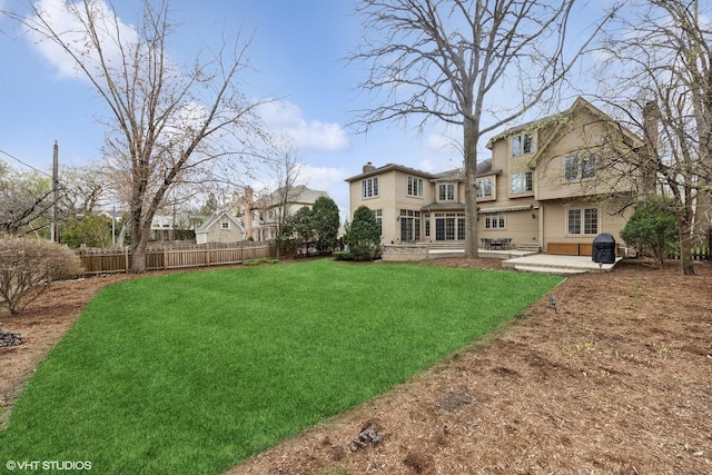 210 S Prospect St, Clarendon Hills, IL 60514 - view of yard featuring a patio