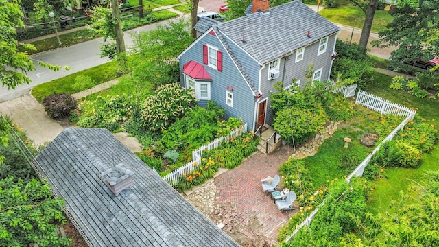 402 S Coler Ave, Urbana, IL 61801 - aerial view of property and surrounding area