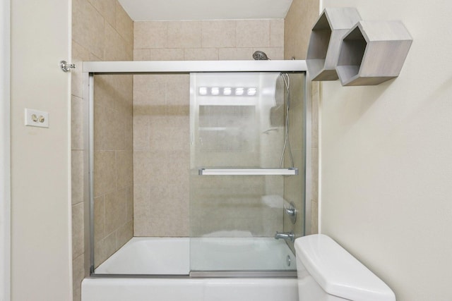 461 N Jonathan Dr Unit 104, Palatine, IL 60074 - full bath with toilet and shower / bath combination with glass door