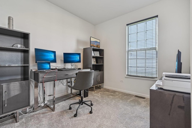 1486 Keller St, Elburn, IL 60119 - carpeted office featuring baseboards and healthy amount of natural light