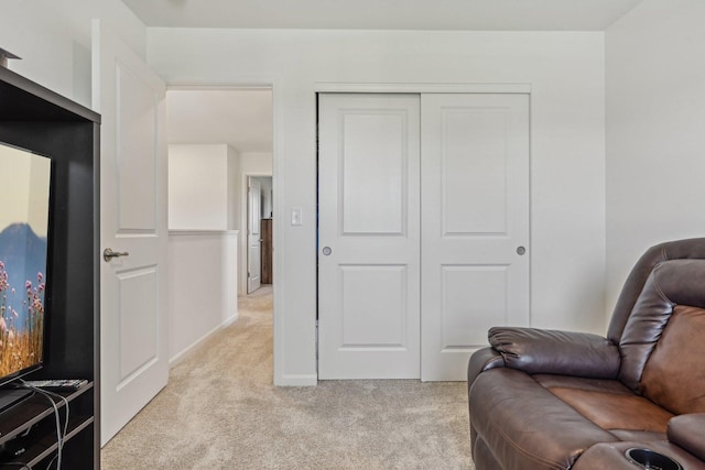 1486 Keller St, Elburn, IL 60119 - sitting room featuring light carpet and baseboards