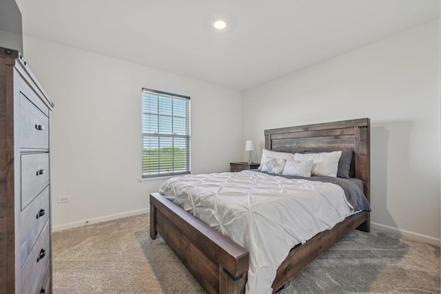 1486 Keller St, Elburn, IL 60119 - bedroom with light colored carpet, baseboards, and recessed lighting
