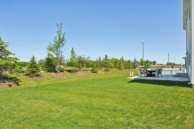 1486 Keller St, Elburn, IL 60119 - view of green lawn with a patio