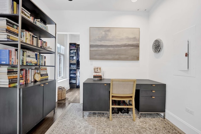1814 N Lincoln Park W Unit 3, Chicago, IL 60614 - office space featuring wood finished floors and baseboards