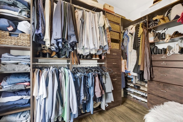 1814 N Lincoln Park W Unit 3, Chicago, IL 60614 - spacious closet with wood finished floors