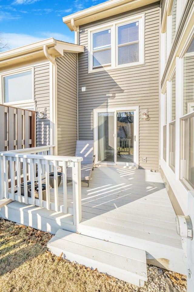 971 Heathrow Ln, Naperville, IL 60540 - view of wooden terrace