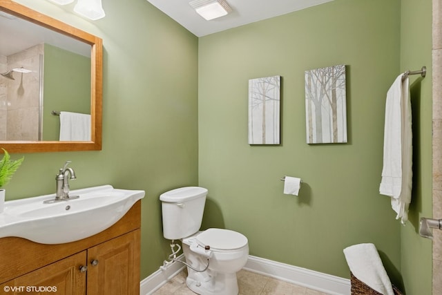 42 Lincoln St, Glenview, IL 60025 - bathroom featuring vanity and tile patterned flooring