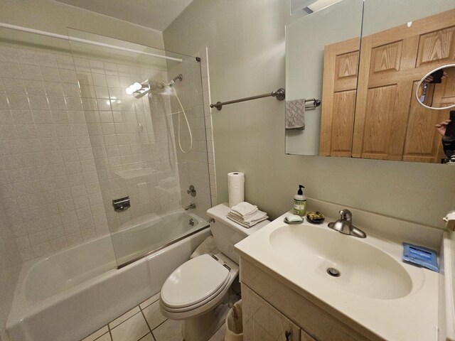 3110 Pheasant Creek Dr Unit 304, Northbrook, IL 60062 - full bath featuring toilet, shower / bathtub combination, tile patterned floors, and vanity